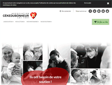 Tablet Screenshot of cekedubonheur.fr